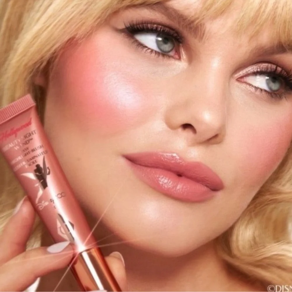 Charlotte Tilbury x Disney 100 Easy Highlight-Blush, Pink NIB $42